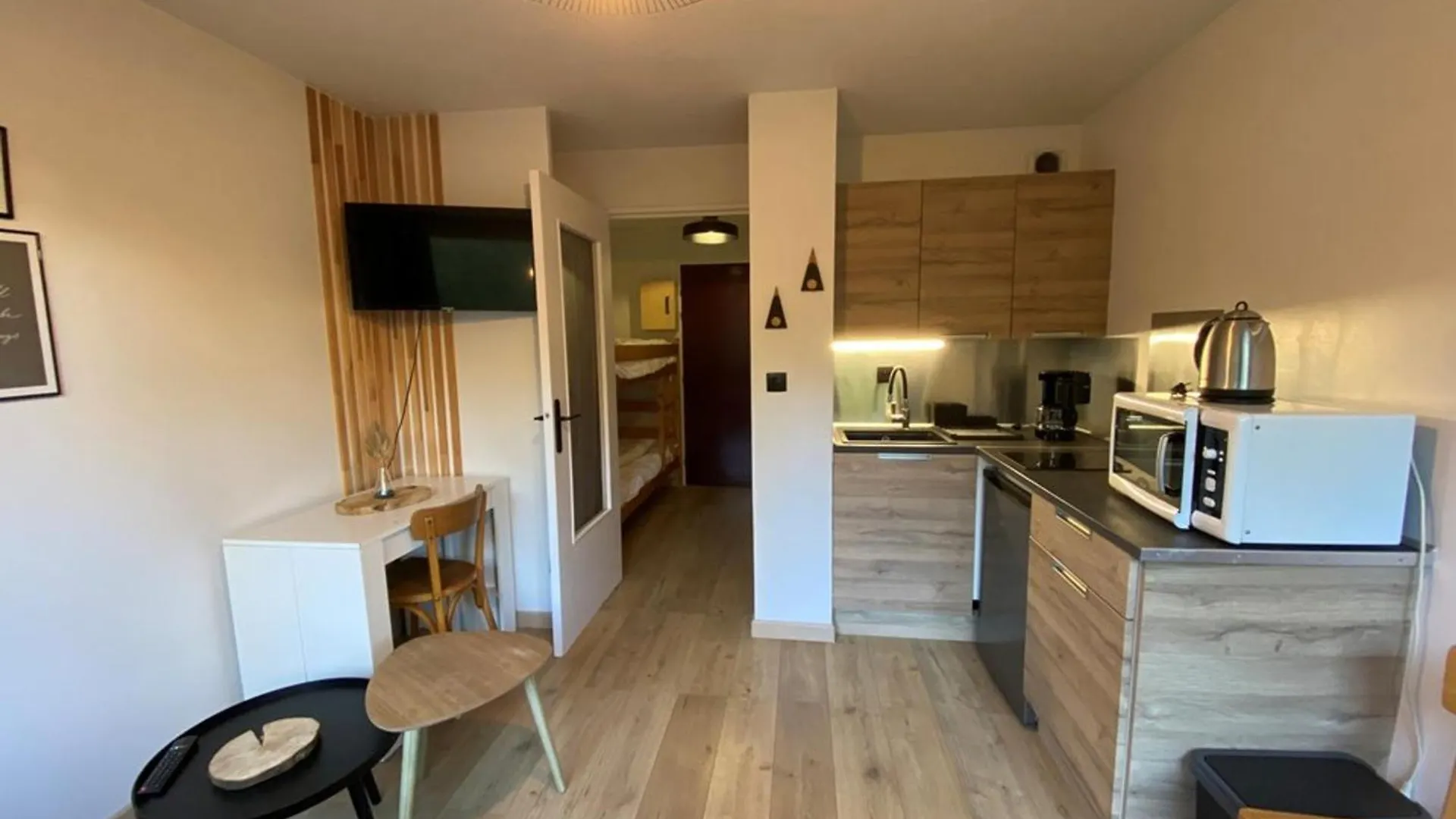 Studio Renove 4 Pers. Avec Terrasse Et Parking, Crest-Voland - Fr-1-733-159